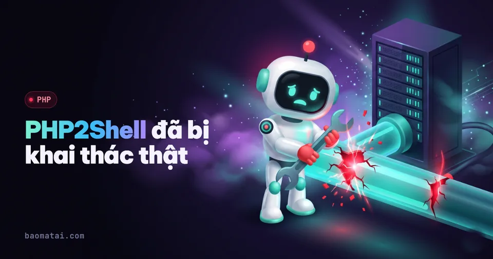 Hình mô phỏng: Lỗ hổng PHP2Shell đã bị khai thác thật, và tắt upload progress là chưa đủ